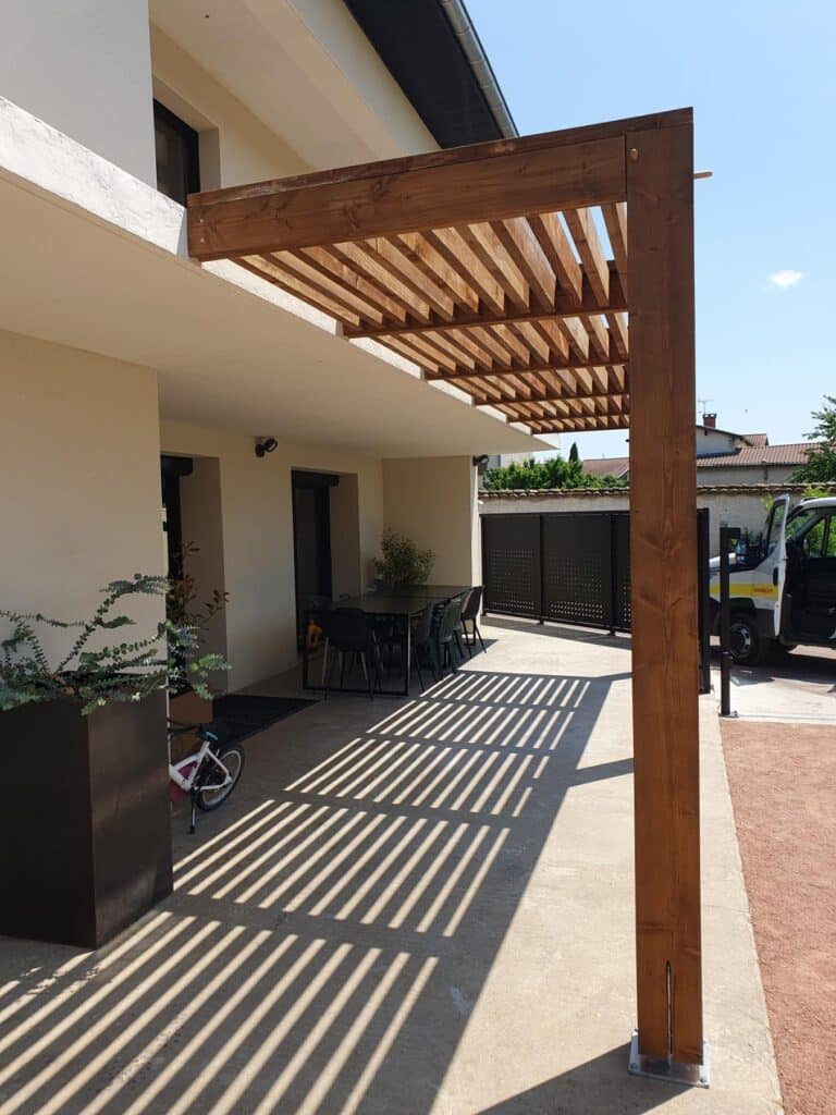 Pergolas en bois